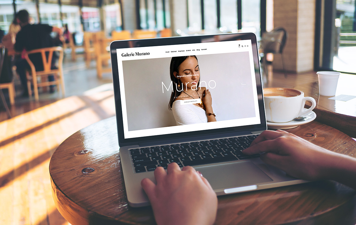 Webdesign Galerie Murano
